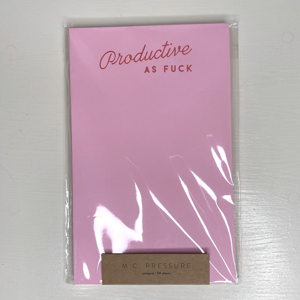 MC Pressure Notepad